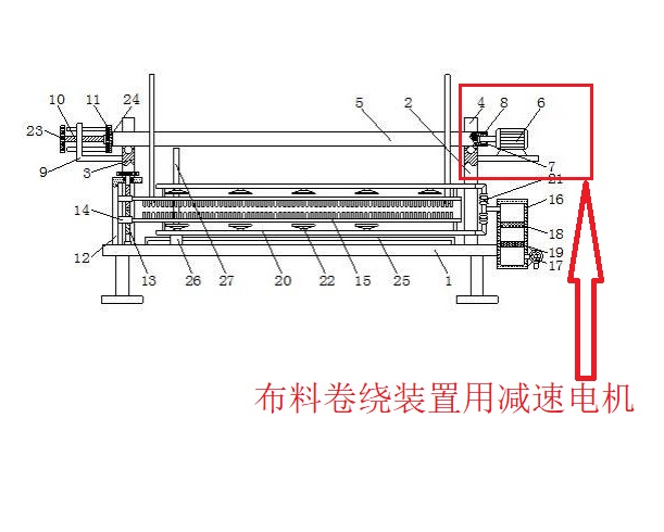 布料卷绕装置减速机,F107减速电机,F107DRE112M4减速器.jpg