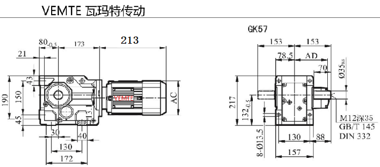 K57-Y0.12KW-4P-M1-0°五五世纪大全及尺寸图.png