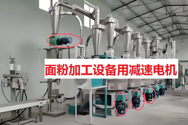 面粉加工设备减速电机,RXF77中型硬齿面减速机,RXF77DV132S减速电机.png